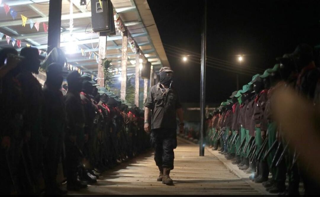 El EZLN, CNI-CIG, piden la cosas de las concesiones mineras en todo el territorio nacional. Foto: Archivo/ EL UNIVERSAL