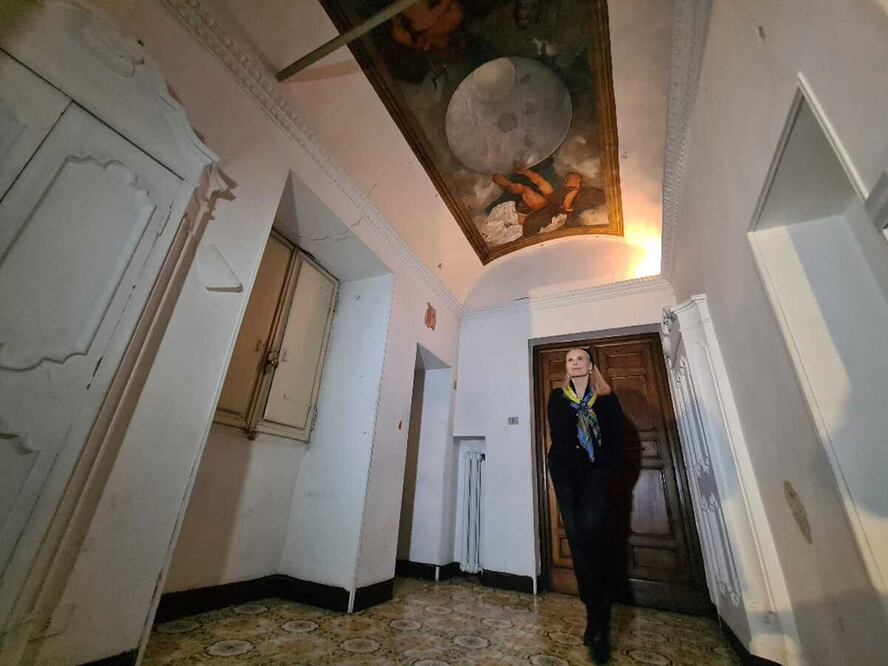 Este es el único mural de Caravaggio. Foto: EFE / Gónzalo Sánchez