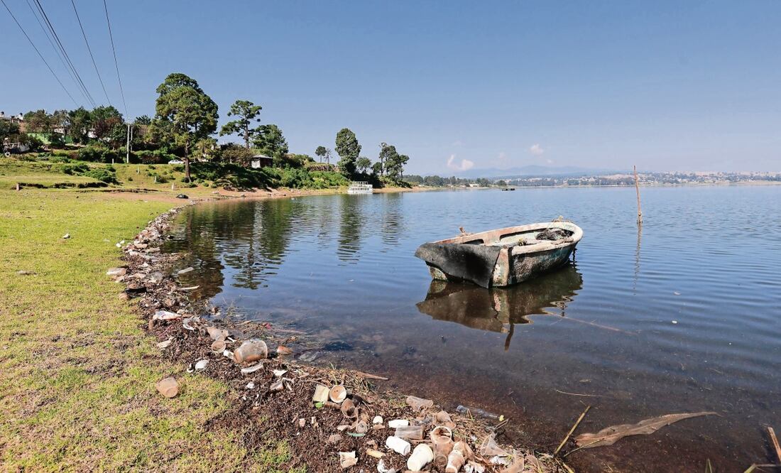Las presas del Sistema Cutzamala no han recuperado niveles de 2019. Foto: Archivo EL UNIVERSAL