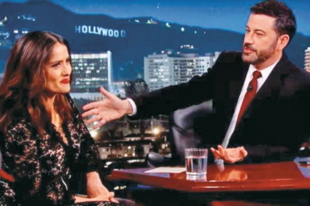 La actriz opinó que todo mundo tiene derecho a su locura y que en todo caso, lo que hay que hacer es hablar con la gente para que se dé cuenta del problema (JIMMY KIMMEL LIVE)