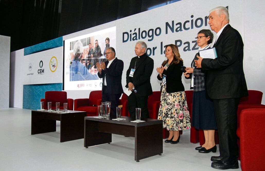 Integrantes del Diálogo Nacional por la Paz llamaron a estructurar una agenda nacional para construir seguridad. Foto: Omar Contreras | El Universal