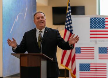 Mike Pompeo explota contra periodista por preguntarle sobre el caso de Ucrania