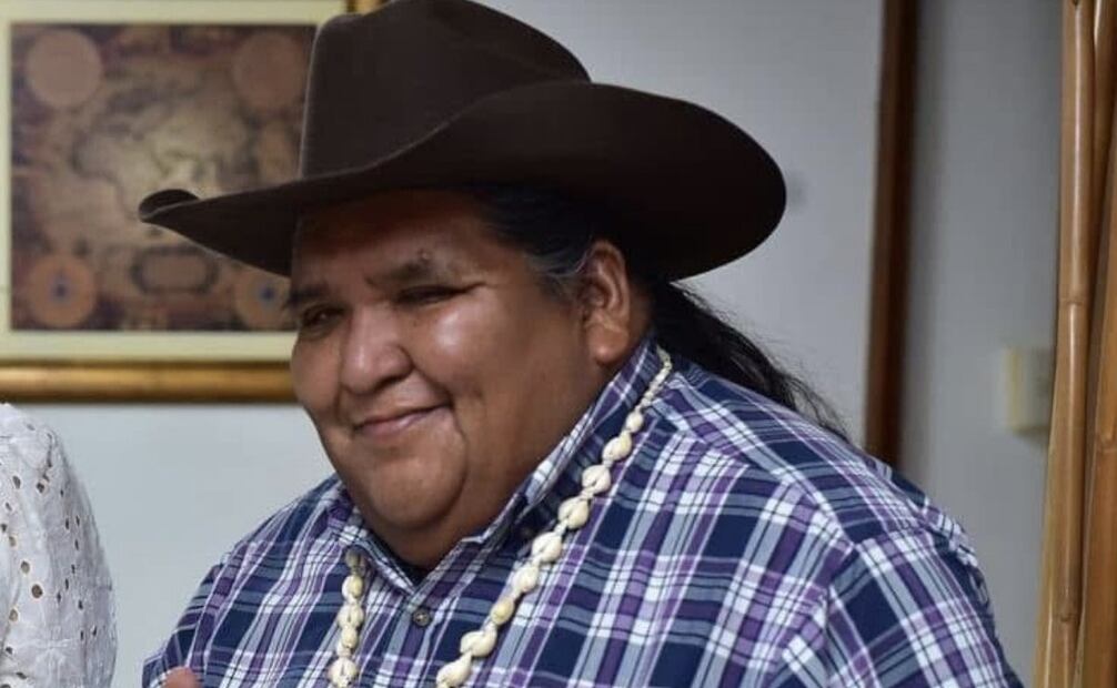Presidente de la Nación Tohono O'odham, Verlon Jose (30/10/2025). Foto: Especial