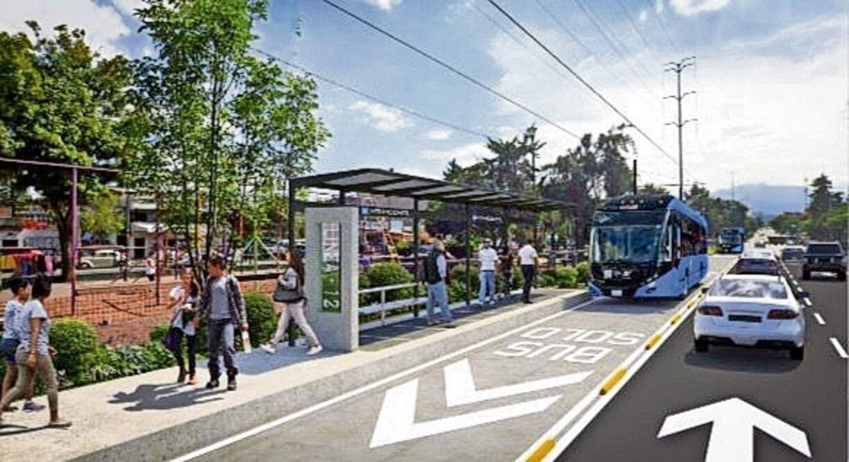 Se adquirirán 28 nuevos trolebuses que correrán sobre avenida Aztecas, en la zona de los Pedregales de la alcaldía Coyoacán, informó Semovi Foto: Especial