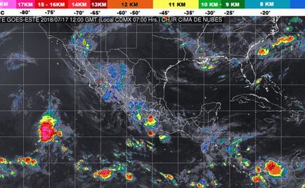 Pronostican lluvias en todo el país y hasta 45 grados en 11 estados