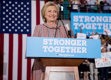 "A dos meses de la elección, no quería estar en casa": Hillary Clinton