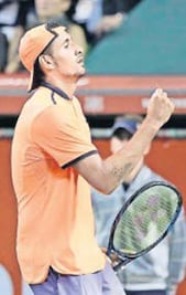 Sanción y terapia para Nick Kyrgios