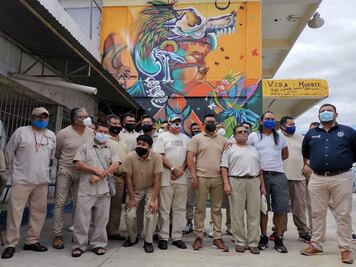 Cumple taller Gráfica Siqueiros tres años trabajando con internos de penal en Oaxaca