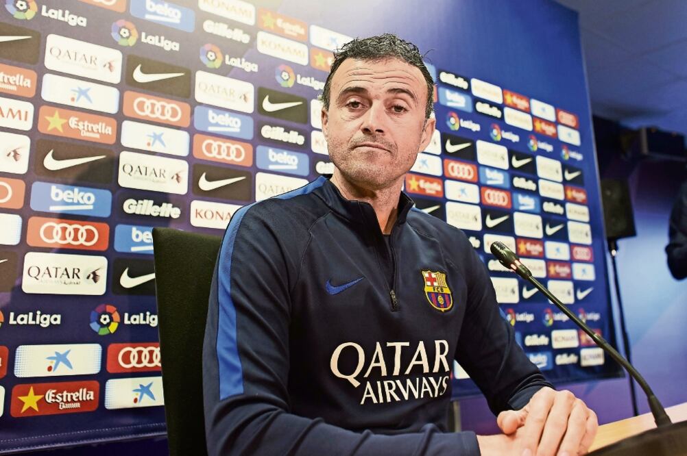 El timonel culé espera que se dé el repunte de su equipo. (FOTO: ALEJANDRO GARCÍA. EFE)