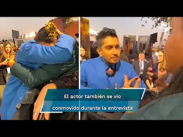 TikToker entrevista a Tenoch Huerta y termina conmovido