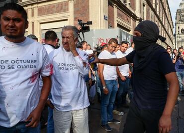 El Cinturón de Paz en la marcha del 2 de octubre, en fotos y videos