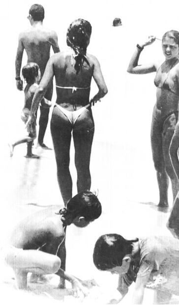 La evolución del traje de baño femenino