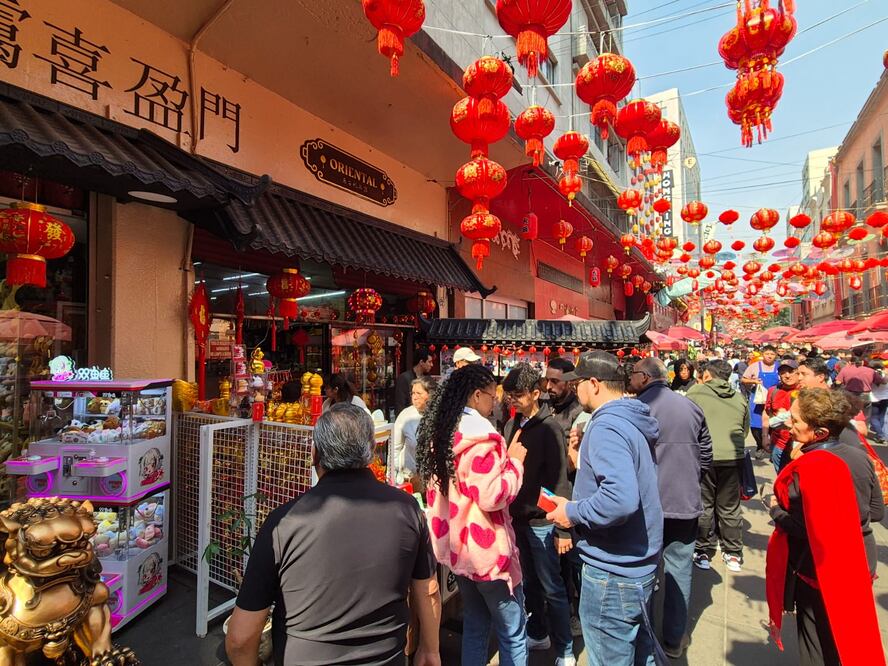 Cientos de personas visitan el llamado "Barrio chino" en la CDMX previo a la celebración del Año Nuevo de esa cultura. (Foto: Jorge Alejandro Medellín/ EL UNIVERSAL)