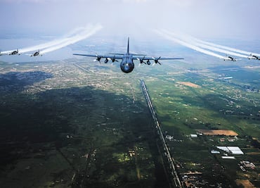 Los sobrevuelos militares espías de EU; en dos semanas realizaron 18 misiones