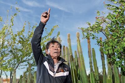 El chamán que vence los males con canto y danza