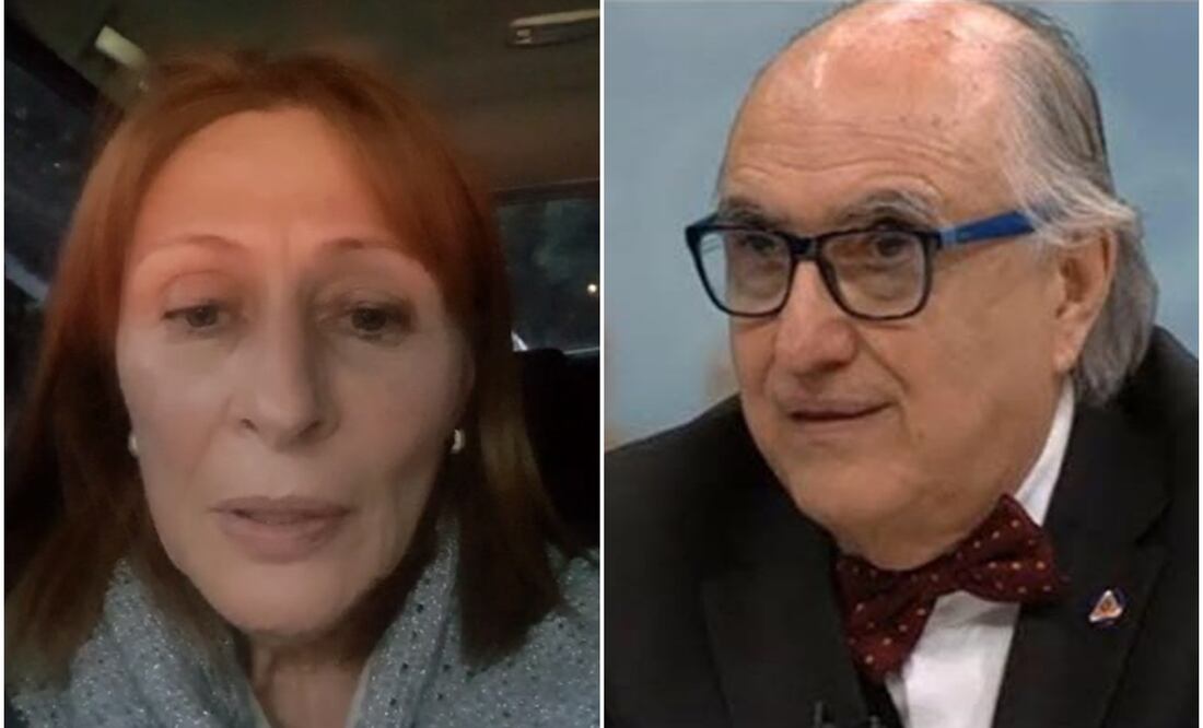 Tatiana Clouthier y Jalife. Foto: Especial