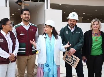 Clara Brugada visita hospital del IMSS en Iztapalapa que fue reconstruido tras sismos del 2017; será reabierto en los próximos meses