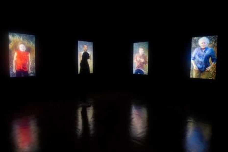 Bill Viola y Miguel Ángel "conversan" sobre el ciclo de la vida