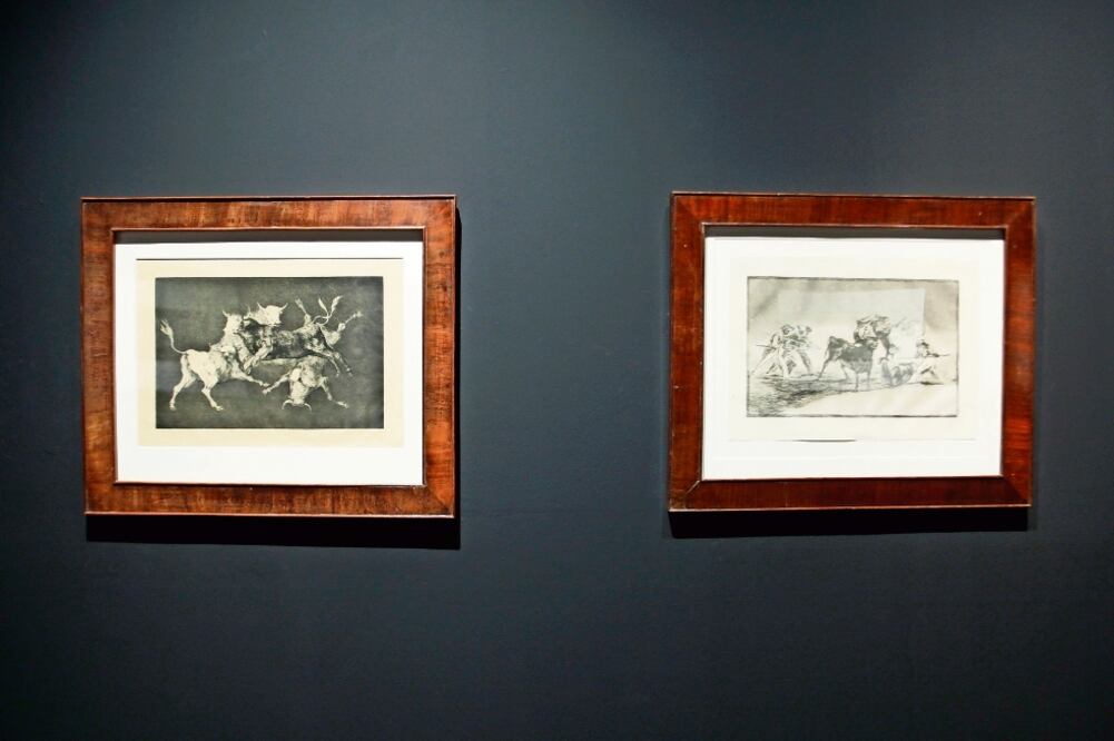 Obras del artista español Francisco Goya presentadas en una exhibición efectuada en el Museo Nacional de San Carlos en noviembre pasado. (ARCHIVO EL UNIVERSAL)