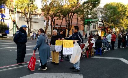 Cierran Eje Central por recorrido del Papa