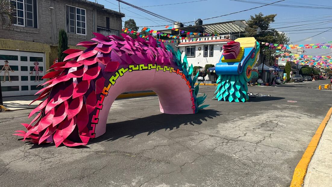 La obra del maestro cartonero Raymundo Medina. FOTO: Sergio Trejo/ EL UNIVERSAL/