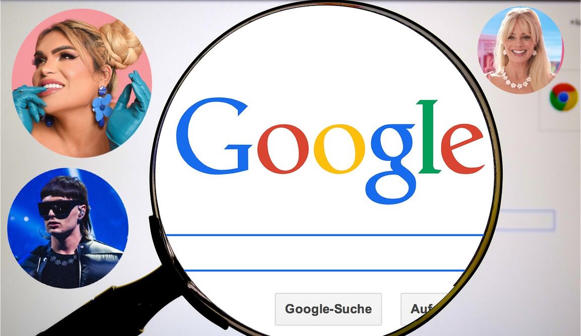 Esto fue lo más buscado en Google este 2023 en México. / Foto: Pixabay y tomadas de Instagram.