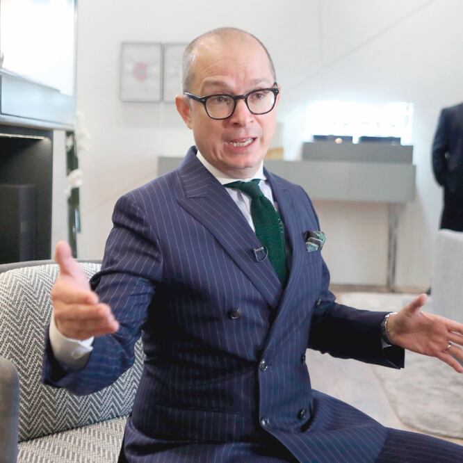 Antonio Seward, director para Norteamérica de Audemars Piguet, no descartó que en el corto plazo la marca instale una boutique en México. (ARIEL OJEDA. EL UNIVERSAL)