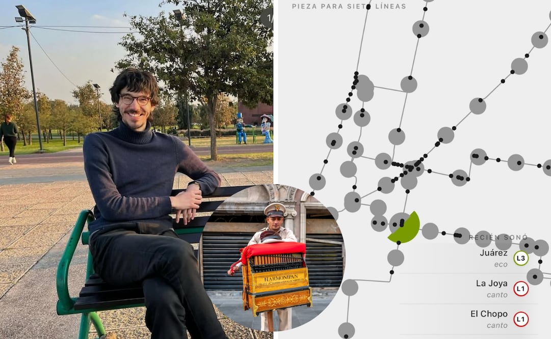 A través de la interpolación de datos abiertos y teoría musical, el ingeniero Helios Ocaña transforma el movimiento en tiempo real del transporte público en una composición algorítmica infinita.
Foto: Captura de pantalla en redes sociales.
