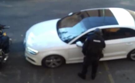 VIDEO. Captan a policías en presunto acto de corrupción 