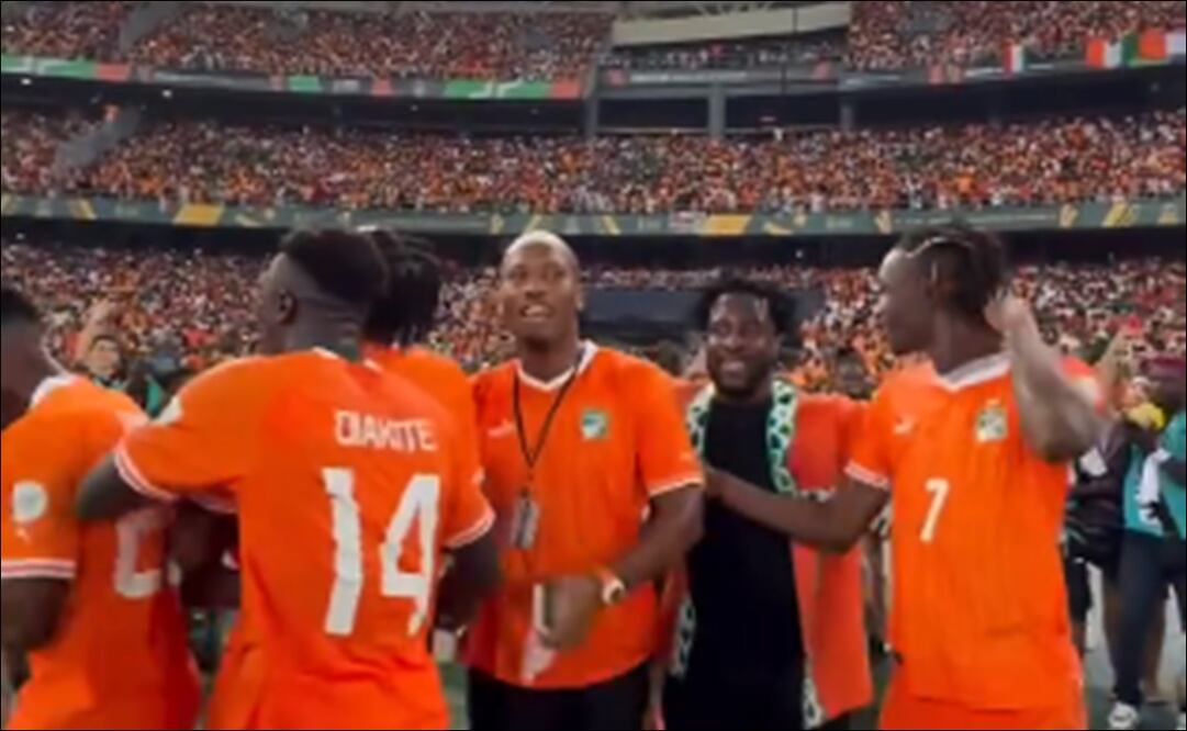 Didier Drogba fue parte clave en los festejos de Costa de Marfil / Foto: Especiales