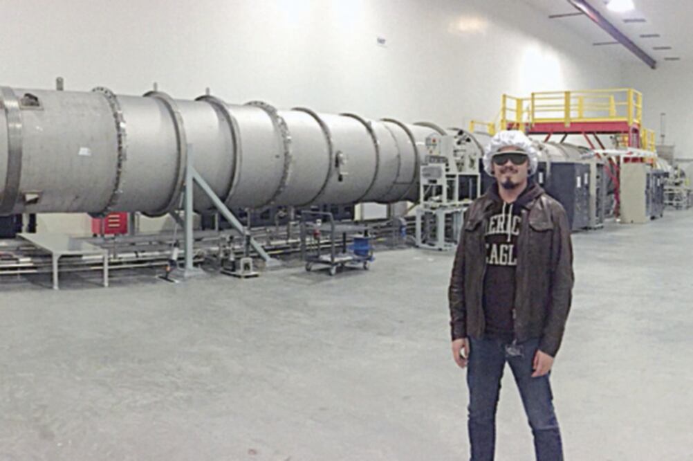 El científico explicó que para el hallazgo se necesitaron sensores, micrófo n o s, sismómetros, magnetómetros, detectores de rayos cósmicos (CORTESÍA CONACYT)