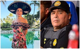 Paola Rojas relata el momento incómodo que vivió con Maradona