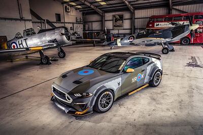 Ford Mustang GT Eagle Squadron: Un vehículo inspirado en aviones