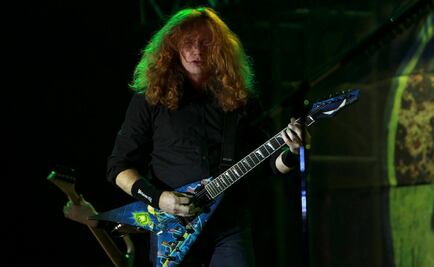 Dave Mustaine, líder de Megadeth, tiene cáncer de garganta
