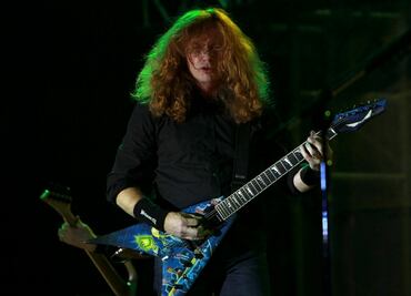 Dave Mustaine, líder de Megadeth, tiene cáncer de garganta