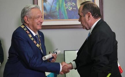 Guatemala condecora a AMLO con Orden del Quetzal, máxima distinción de ese país