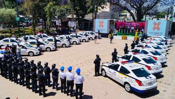 Alcaldesa de Xochimilco, Circe Camacho, entrega 20 nuevas patrullas; destaca avances en seguridad