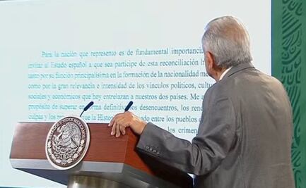 AMLO reprocha que Rey de España no tuvo la delicadeza de responder la carta sobre la Conquista