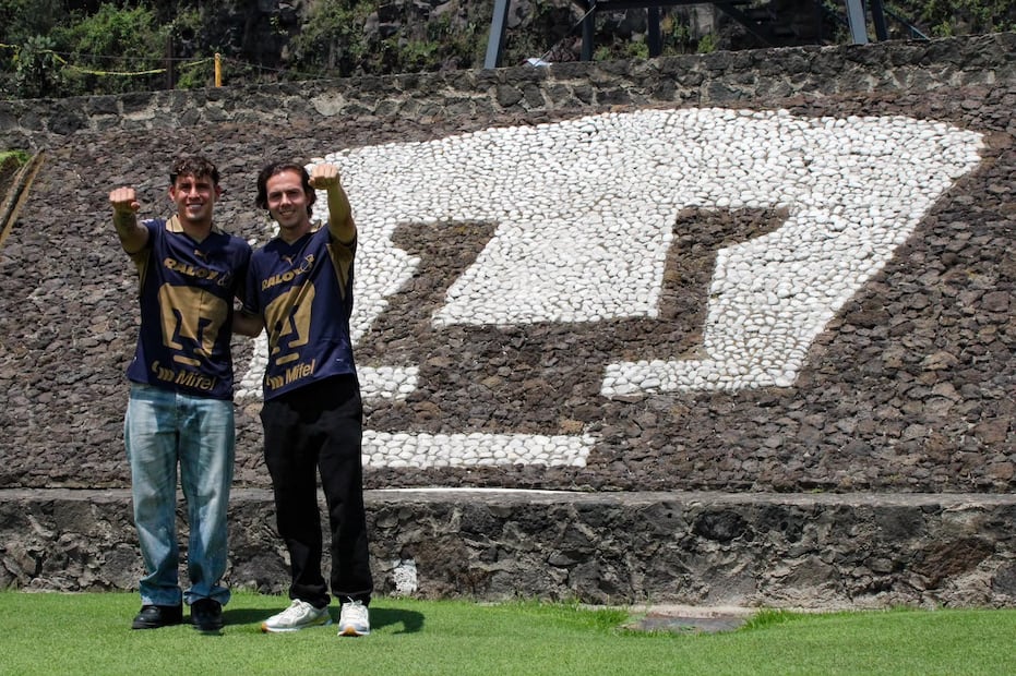 Sebastián Córdova y Cristian Calderón, refuerzos de Pumas para el Apertura 2026 - Foto: Maritza Villagómez | EL GRÁFICO