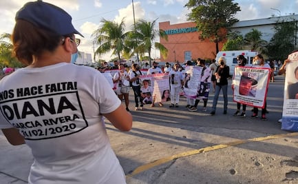Familiares de personas desaparecidas realizan marcha pacifica en Cancún