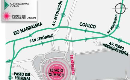 Despliegan más de dos mil policías para el partido en CU