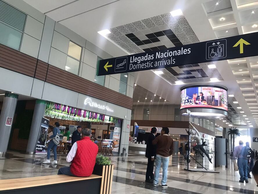 Aeropuerto Internacional Felipe Ángeles. Foto. Emilio Fernández