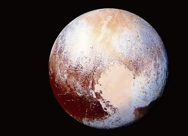 Descifran enigma de cómo se formó el hielo en las montañas de Plutón