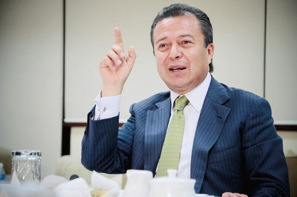 César Camacho Quiroz, coordinador del PRI en la Cámara de Diputados (JUAN BOITES. EL UNIVERSAL)