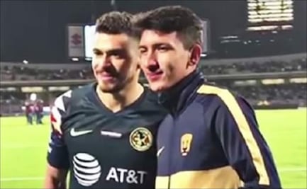 Canteranos de Pumas le pidieron fotos a Henry Martín