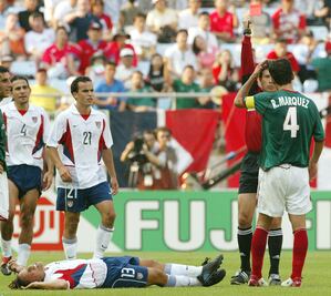 Rafa Márquez, una expulsión inolvidable 