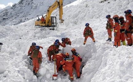 Suman 28 los muertos encontrados tras una avalancha en el Tíbet
