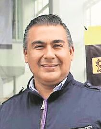 Rubí y el líder del PRD en el Estado de México