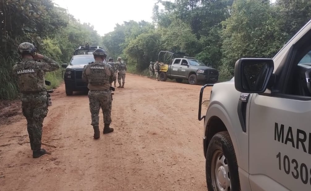 Durante la atención de la emergencia, personal naval permaneció en la zona en coordinación con las autoridades civiles y militares. Foto: Secretaria de Marina-Armada de México