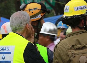 Así laboran los rescatistas de Israel